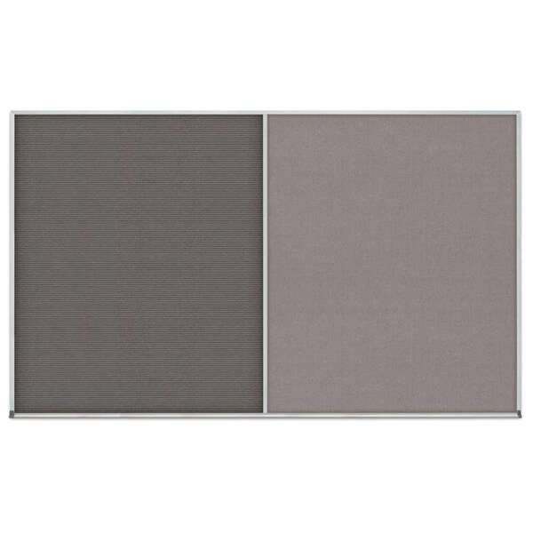 Enclosed Corkboard, 1 Door, 24"x36", 4" Fra